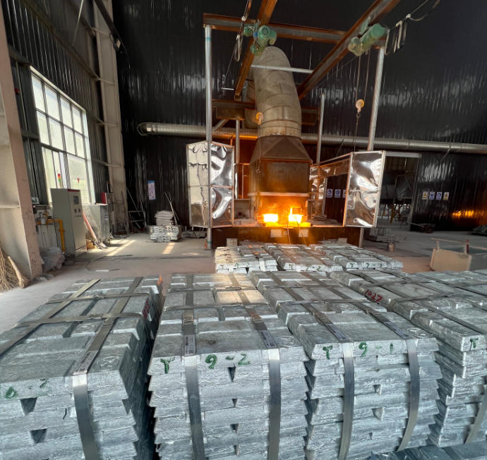 Raw material zinc ingots